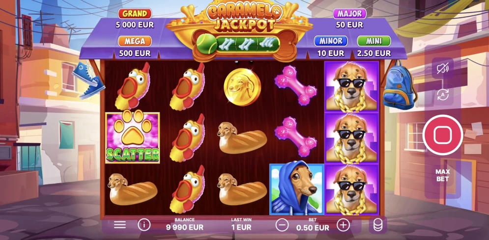 Caramelo Jackpot Slot
