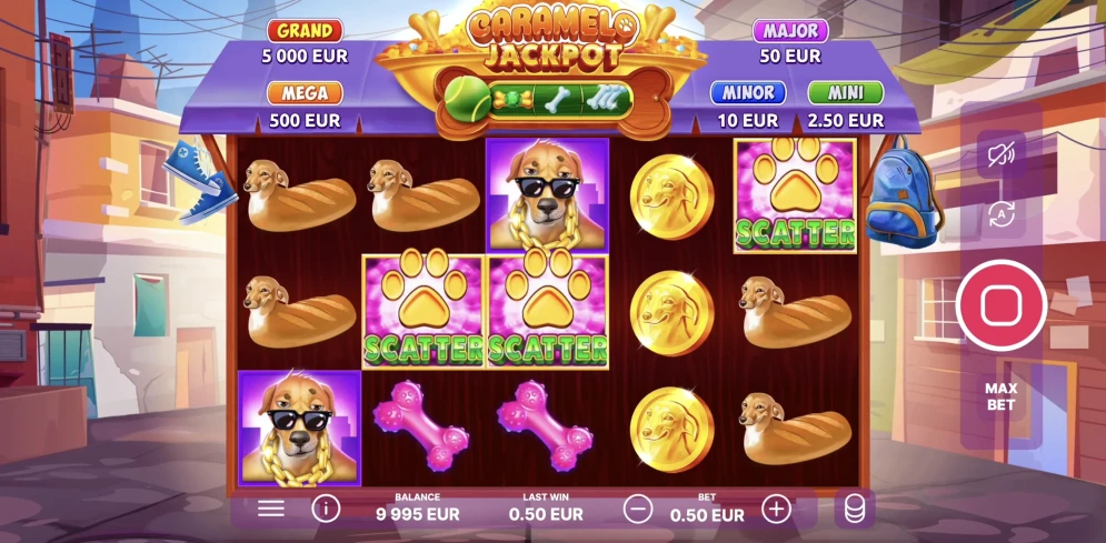 Caramelo Jackpot Slot