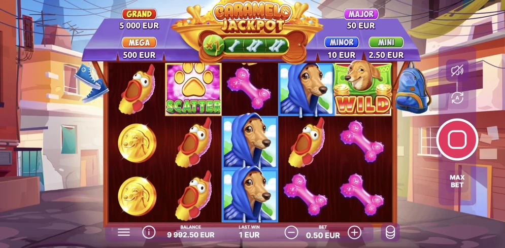 Caramelo Jackpot demo