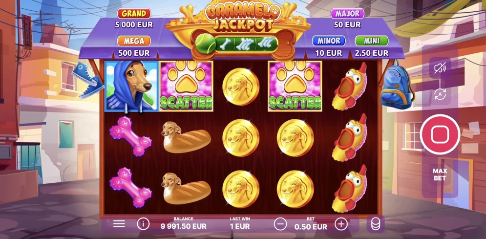 Caramelo Jackpot Slot